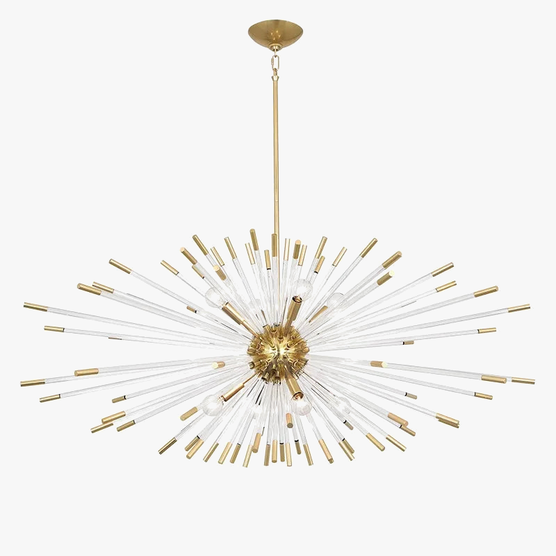Elegant Suspended Crystalline LED Chandelier