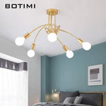 Plafonnier Novelty Or Branches Croisées Luminaire Chambre