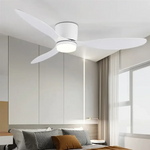 Plafonnier Ventilateur Pour Chambre Blanc / 106Cm