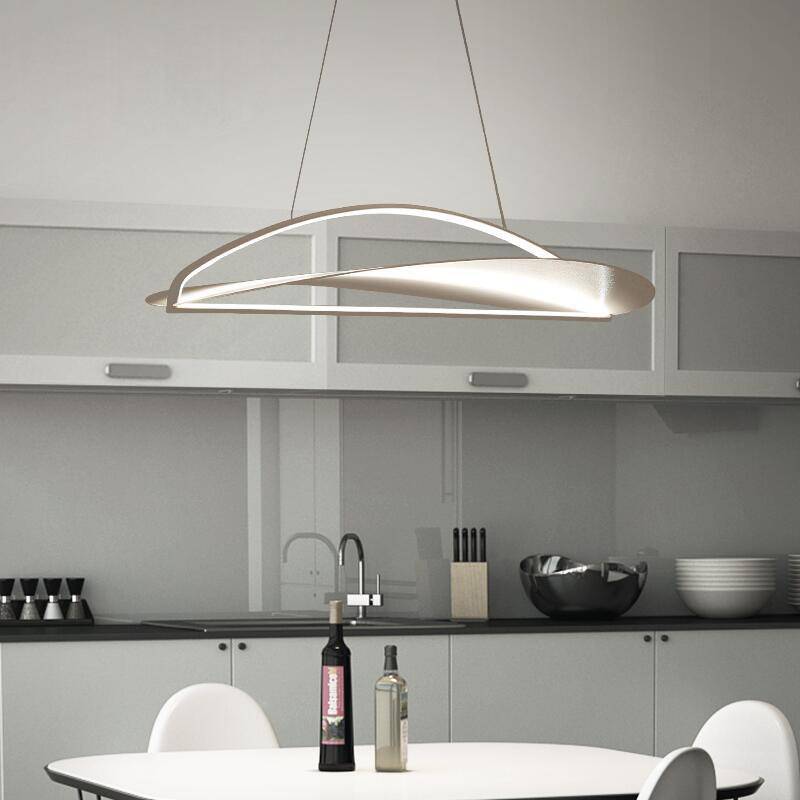 Modern, elegant, and bright chandelier
