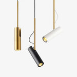 Spot Orientable Doré Avec Tige. Luminaire Chambre