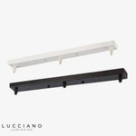 Support Long Multi-Trous (Noir Ou Blanc) Luminaire Chambre