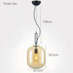 Suspension Boules En Verre Coloré Fumé A Luminaire Chambre