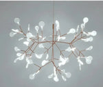 Suspension Design Moderne LED Arbre Doré