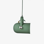 Suspension En Aluminium Colorée Vert Luminaire Chambre