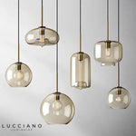 Suspension en Verre Moderne Salle à Manger