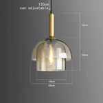 Suspension En Verre Rowan Moderne B Luminaire Chambre