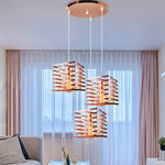 Suspension Industrielle Cuisine Ampoule 4 Lustre & Plafonnier