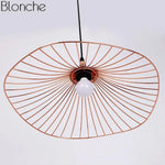 Suspension Led Chapeau Coloré Luminaire Chambre
