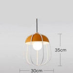 Suspension Led Citrouille Scandinave Colorée B Luminaire Chambre