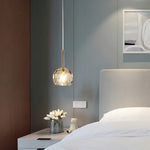 Suspension Led Cristal Ansley Moderne Luminaire Chambre