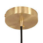 Suspension Led Dorée Cône Design Luminaire Doré