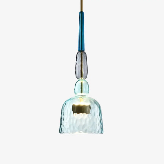 Suspension Led En Verre Illumy Coloré A Luminaire Chambre