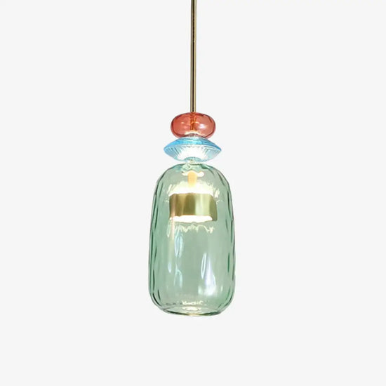 Suspension Led En Verre Illumy Coloré D Luminaire Chambre