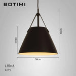 Suspension Led Métal Et Tissu Botimi Luminaire Chambre