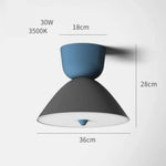 Suspension Led Moderne Jaune Métallique D Luminaire Chambre