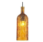 Suspension Led Verre Contemporaine Jaune Luminaire Chambre