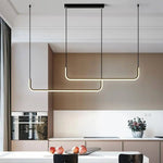 Suspension Moderne Led En Aluminium Hang Luminaire Doré