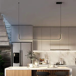 Suspension Moderne Led En Aluminium Hang Luminaire Doré