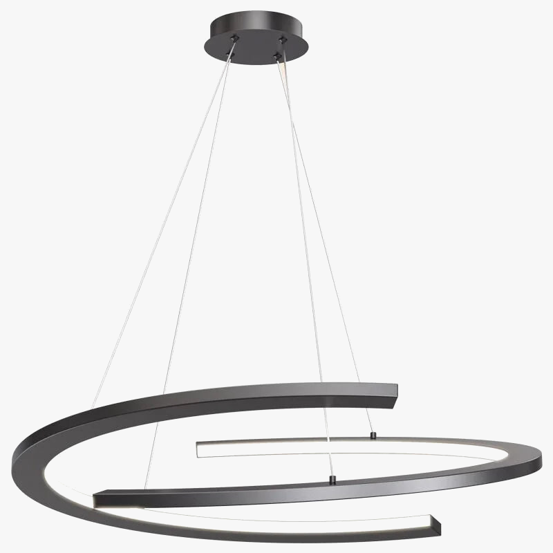 Modern minimalist Nordic design ring restaurant chandelier