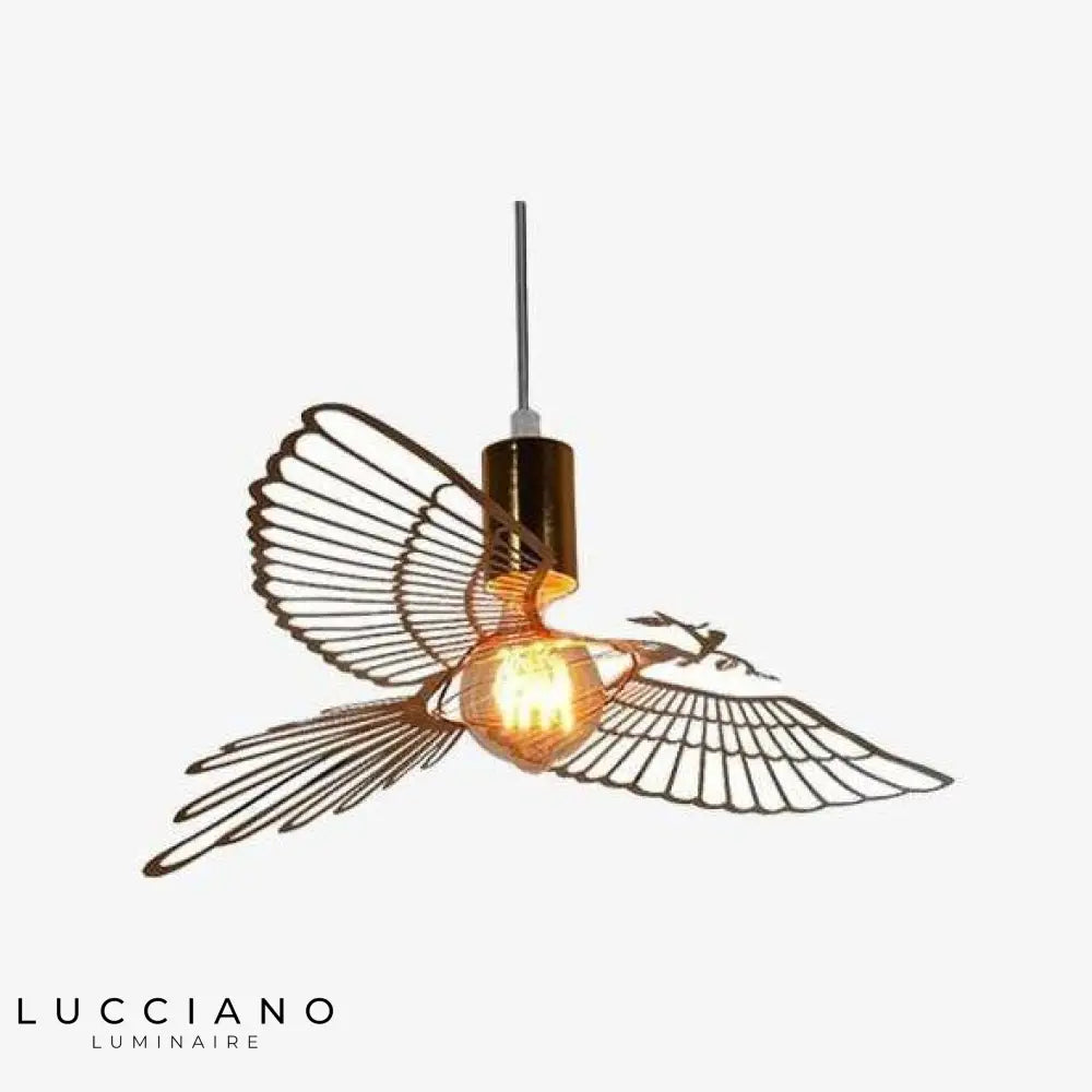 Suspension Oiseaux Pigeon Design Luminaire Chambre