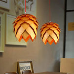 Suspension Pétales De Fleur Colorée Luminaire Chambre