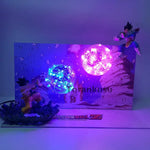 Veilleuse Lampe Led Figurine Dragon Ball Z Lance Boule De Feu