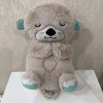Veilleuse loutre en peluche