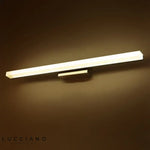Voici La Transformation: Applique Murale Led Élégante Glamour Miroir Blanc / L120Cm Chine | Blanc