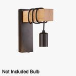 Voici Le Nouveau Titre: Applique Murale Rétro Bois Décor Rustique Chambre
