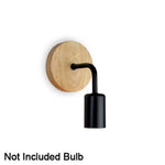 Voici Le Nouveau Titre: Applique Murale Rétro Bois Décor Rustique Mtwt Noir Chambre
