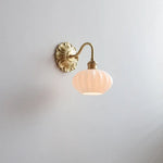 Voici Le Titre Transformé: Applique Led Verre Cuivré Design Élégant Murale Chambre