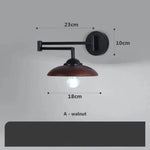 Voici Le Titre Transformé: Applique Murale Bois Design Épuré Scandinave B / Ampoule 5W Chambre