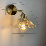 Voici Le Titre Transformé: Applique Murale Design Élégante Laiton Lumineux 13 / Ampoule Non