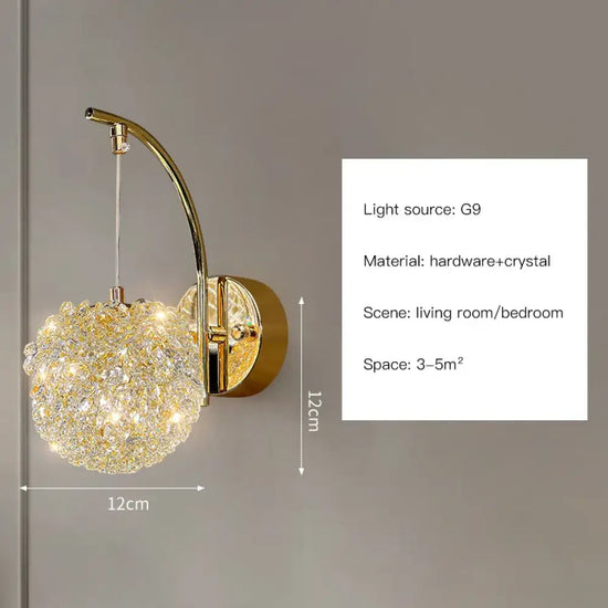 Voici Le Titre Transformé: Applique Murale En Cuivre Élégante Lumineuse Design Tête De Type B-1