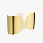 Voici Le Titre Transformé: Applique Murale Led Design Élégant Moderne Doré Chambre