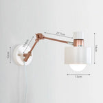 Voici Le Titre Transformé: Applique Murale Moderne Design Industriel Élégant A - Blanc Et Doré