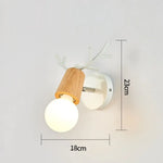 Voici Le Titre Transformé: Applique Murale Nordique Design Scandinave Élégante Style D / Blanc