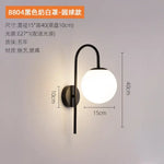 Voici Ma Proposition: Applique Murale Led Boule Design Moderne Élégante Noir Chambre