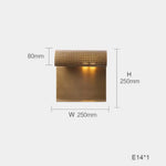 Voici Ma Proposition: Applique Murale Led Minimaliste Design Laiton Chambre